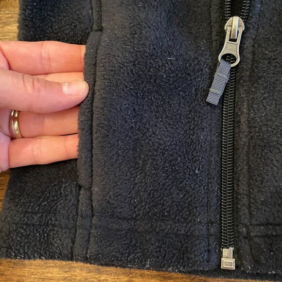 Columbia Black Fleece Jacket Infant 3-6 Months - Picture 5 of 9